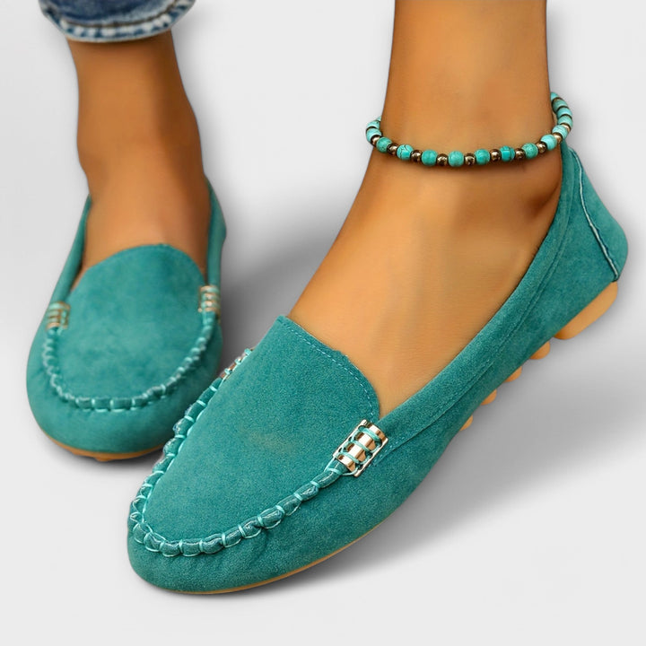 Mocasines tipo mocasín sin cordones