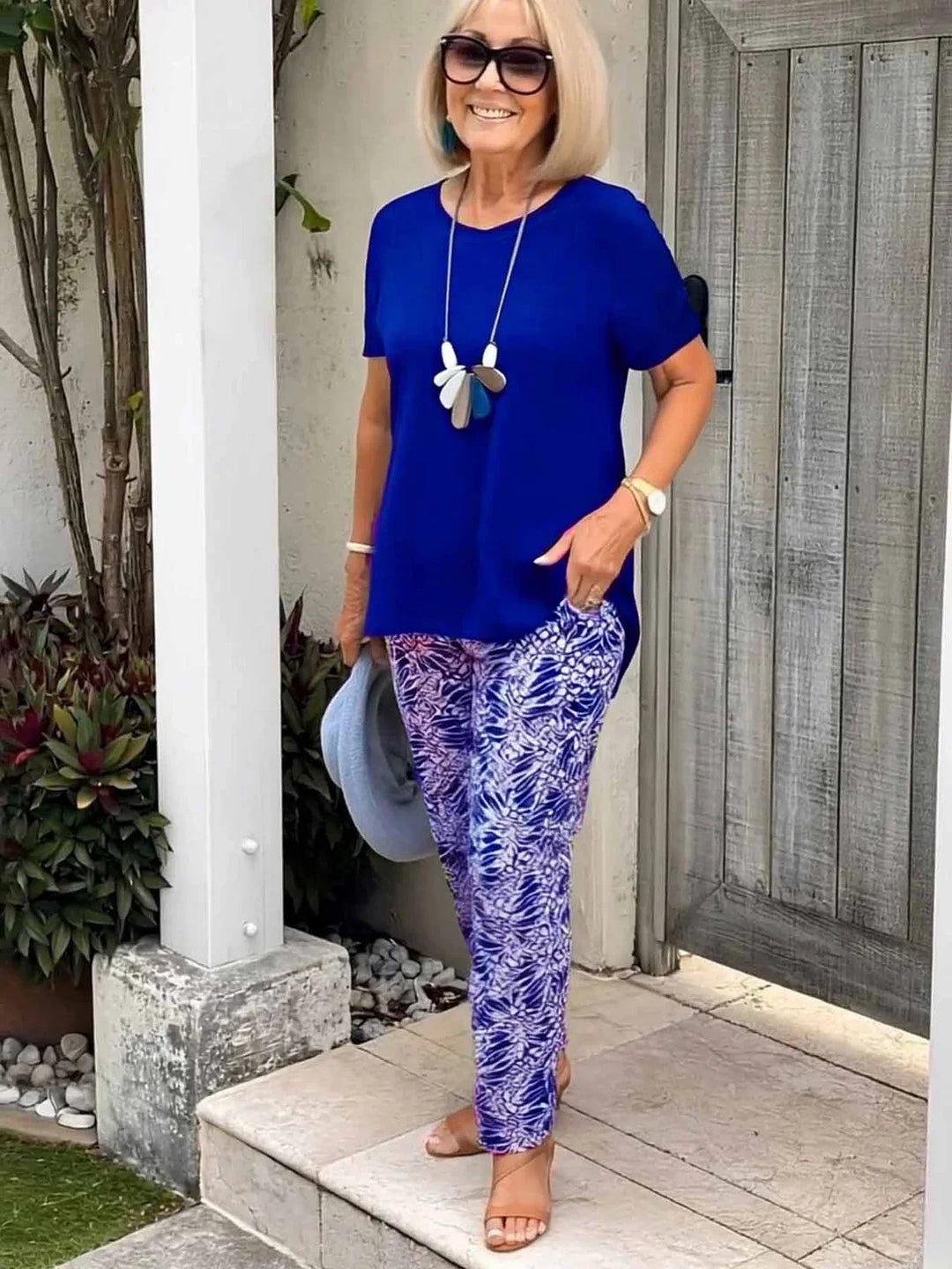 Coastal Inspired Two-Piece Set