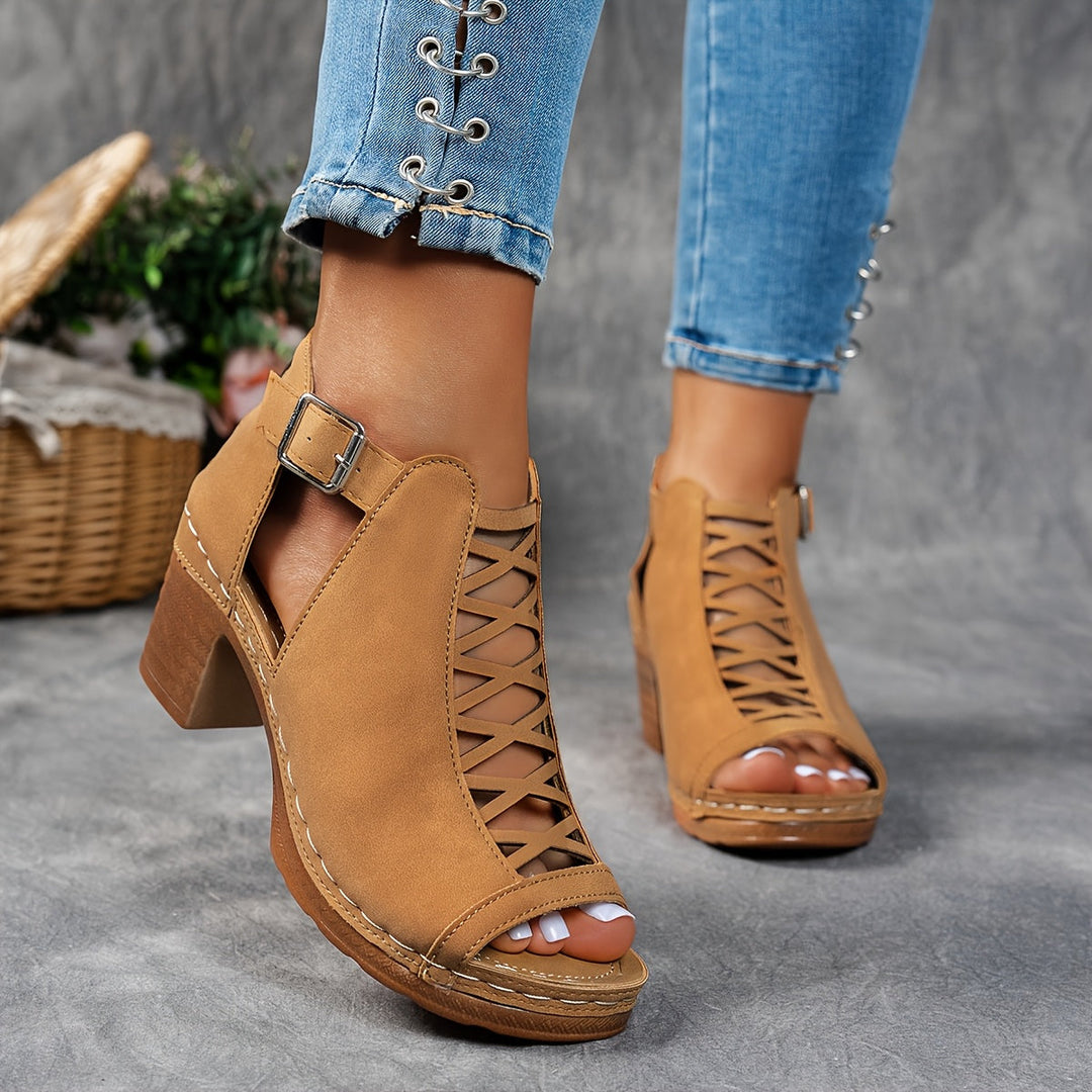 Sandalias con soporte acolchado ajustable