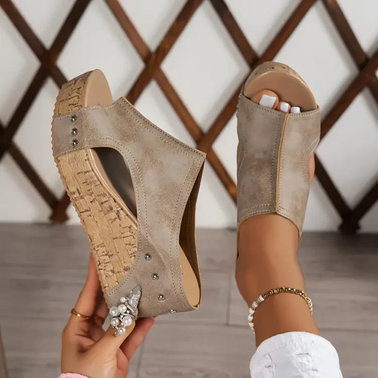 Orthopedic Cushioned Sandals with Soft Footbed