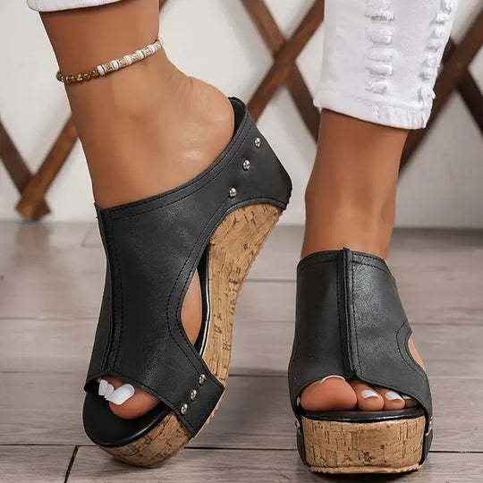 Orthopedic Cushioned Sandals with Soft Footbed