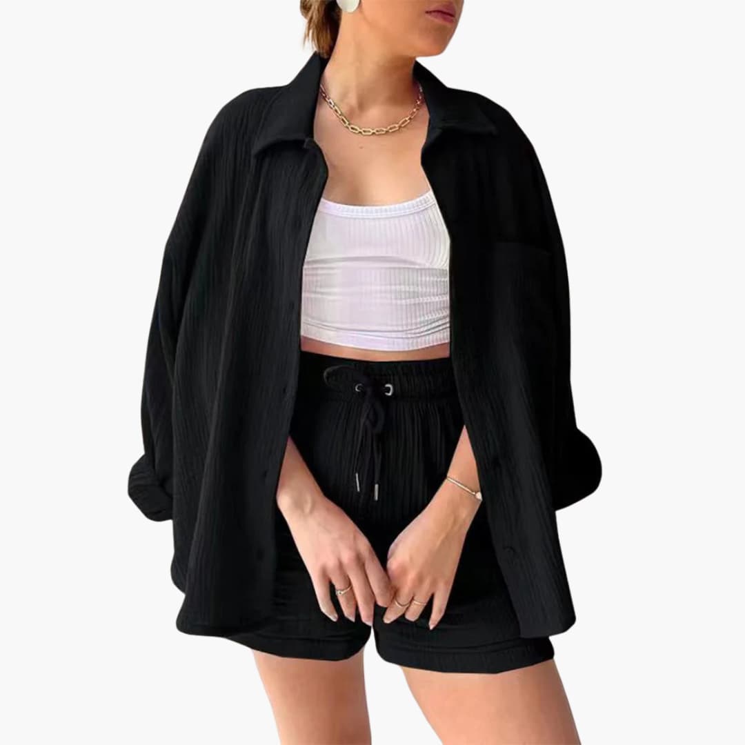 Conjunto a juego estilo relajado y chic