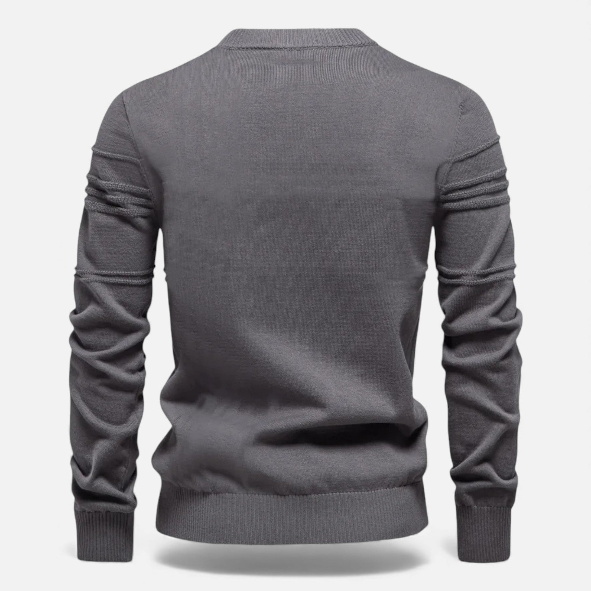 Maglione da uomo slim fit in maglia strutturata