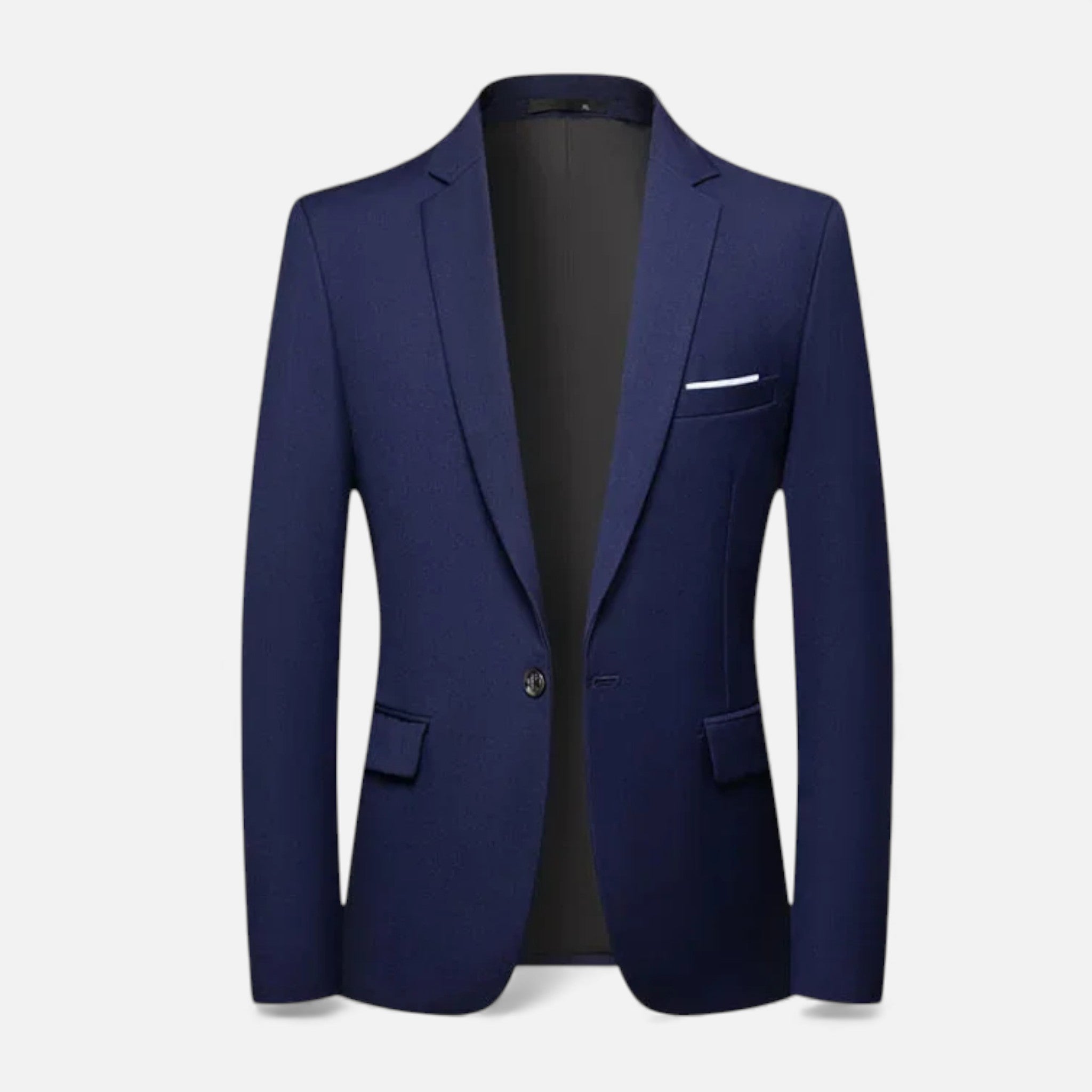 Men's Single-Breasted Formal Blazer