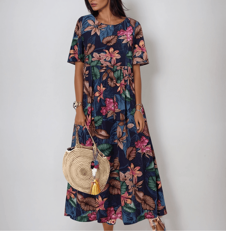 Graceful Summer Bloom Dress