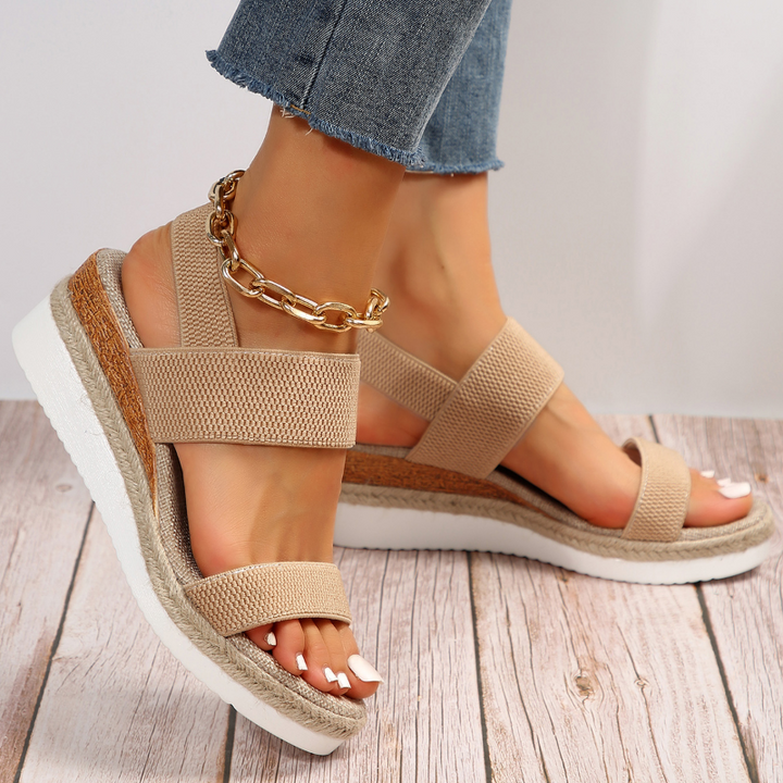 Sandalias ortopédicas diarias con soporte suave