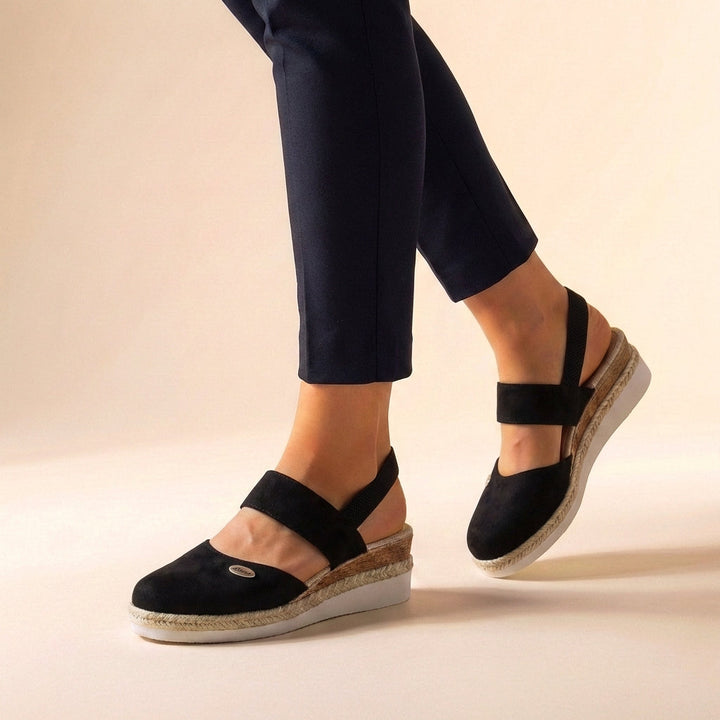 Sandalias ortopédicas de ajuste cómodo para mujer