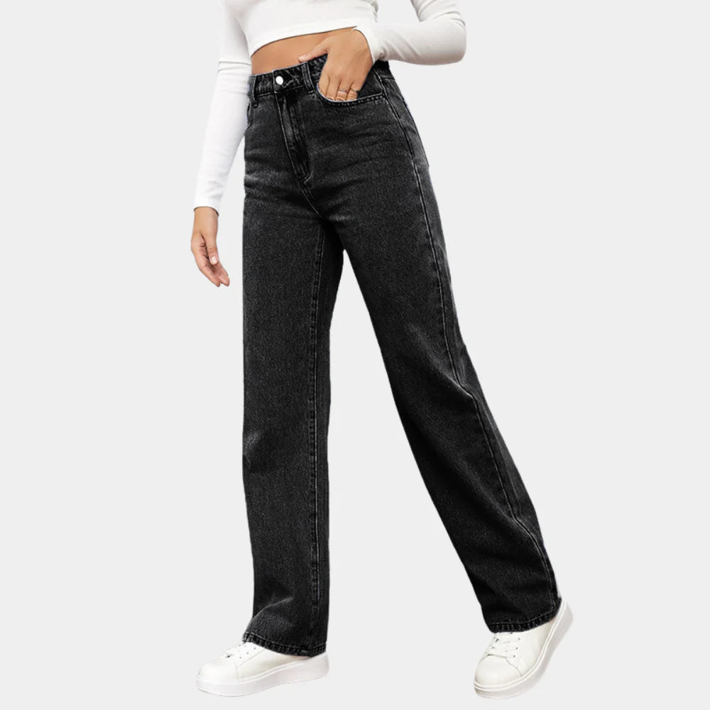 Women's Trendy Straight-Leg Baggy Jeans