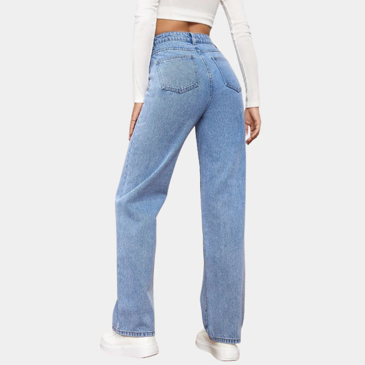 Women's Trendy Straight-Leg Baggy Jeans