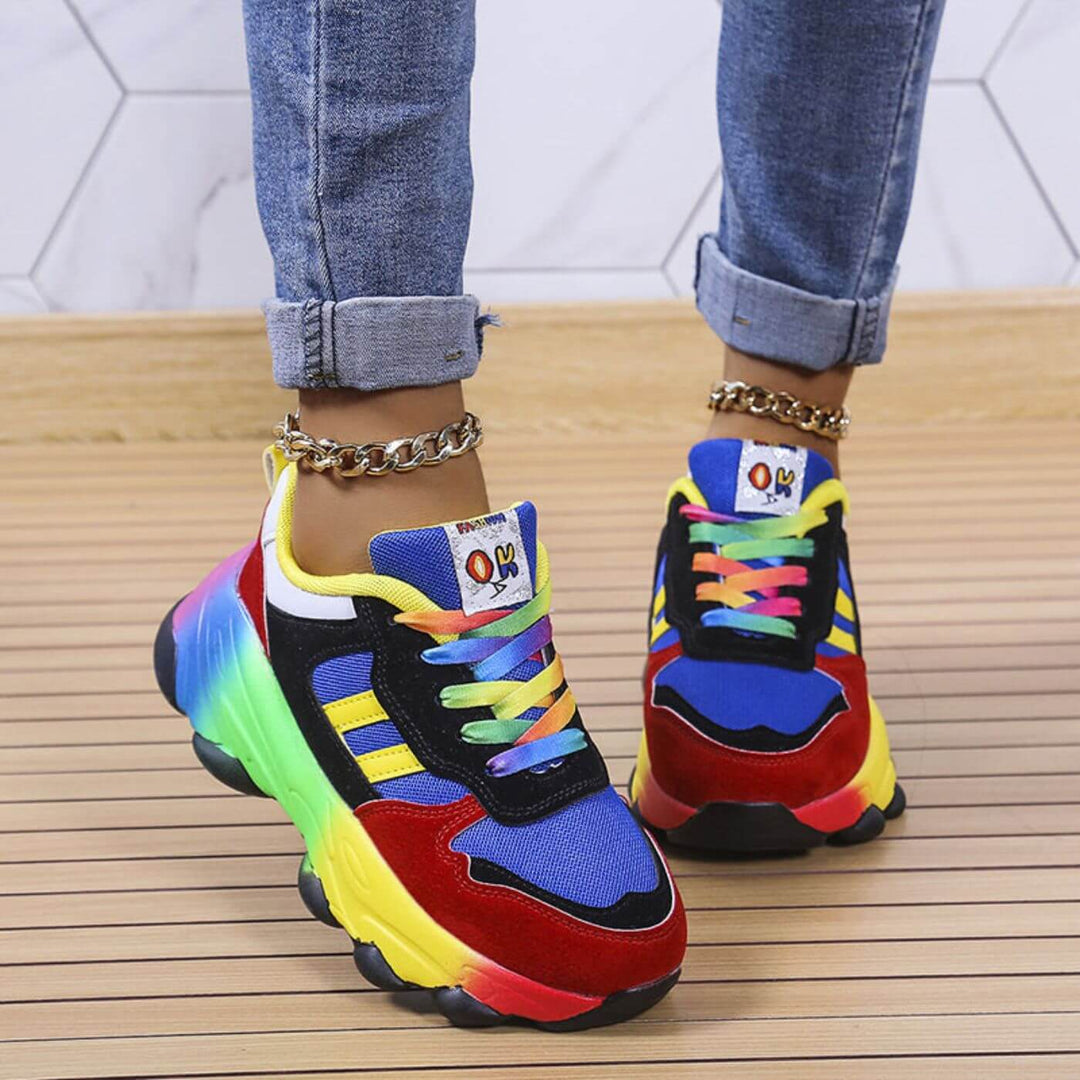 Vibrant Orthopedic Walking Sneakers