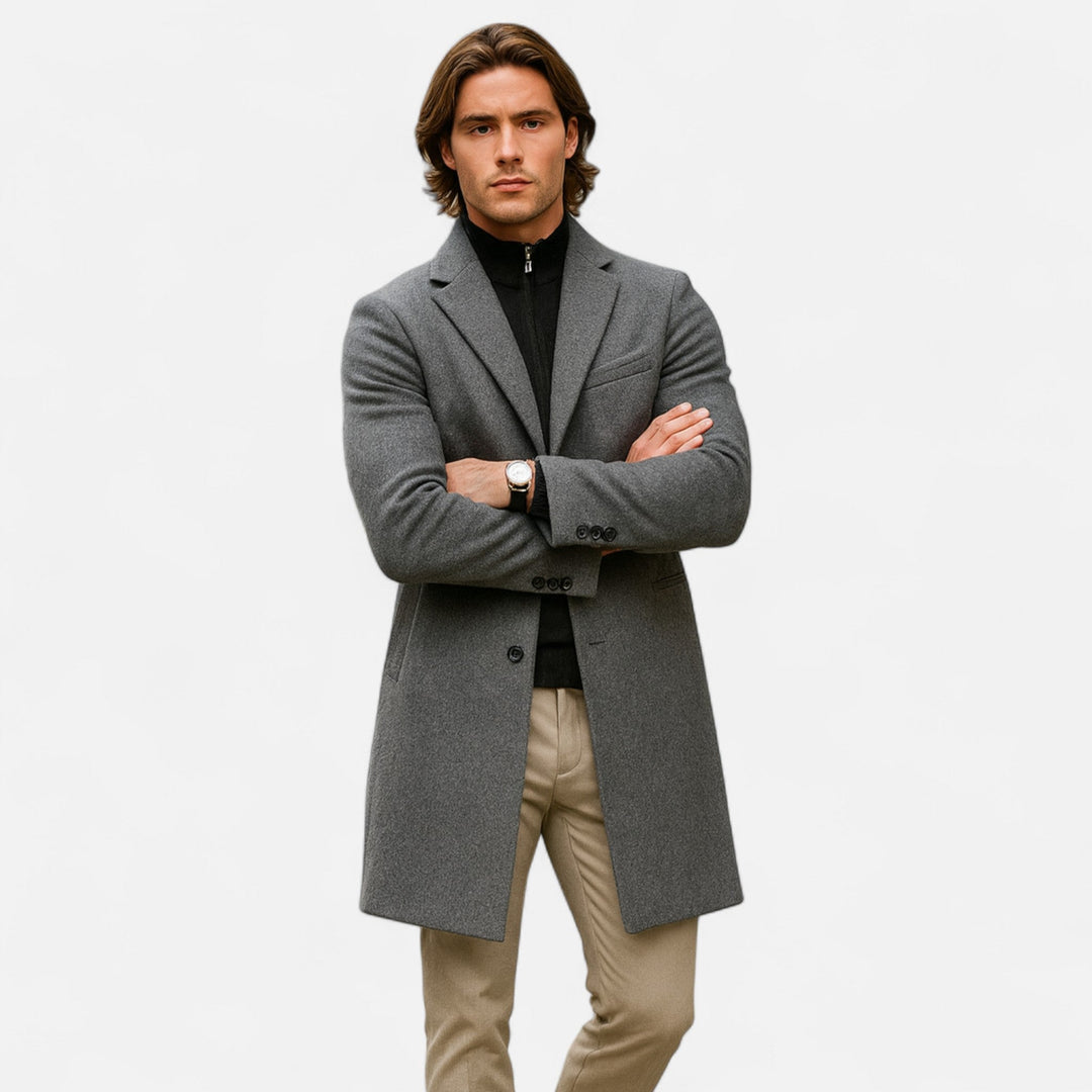 Men’s Classic Prestige Warmth Trench Coat for Every Stride