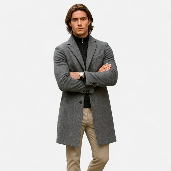 Men’s Classic Prestige Warmth Trench Coat for Every Stride