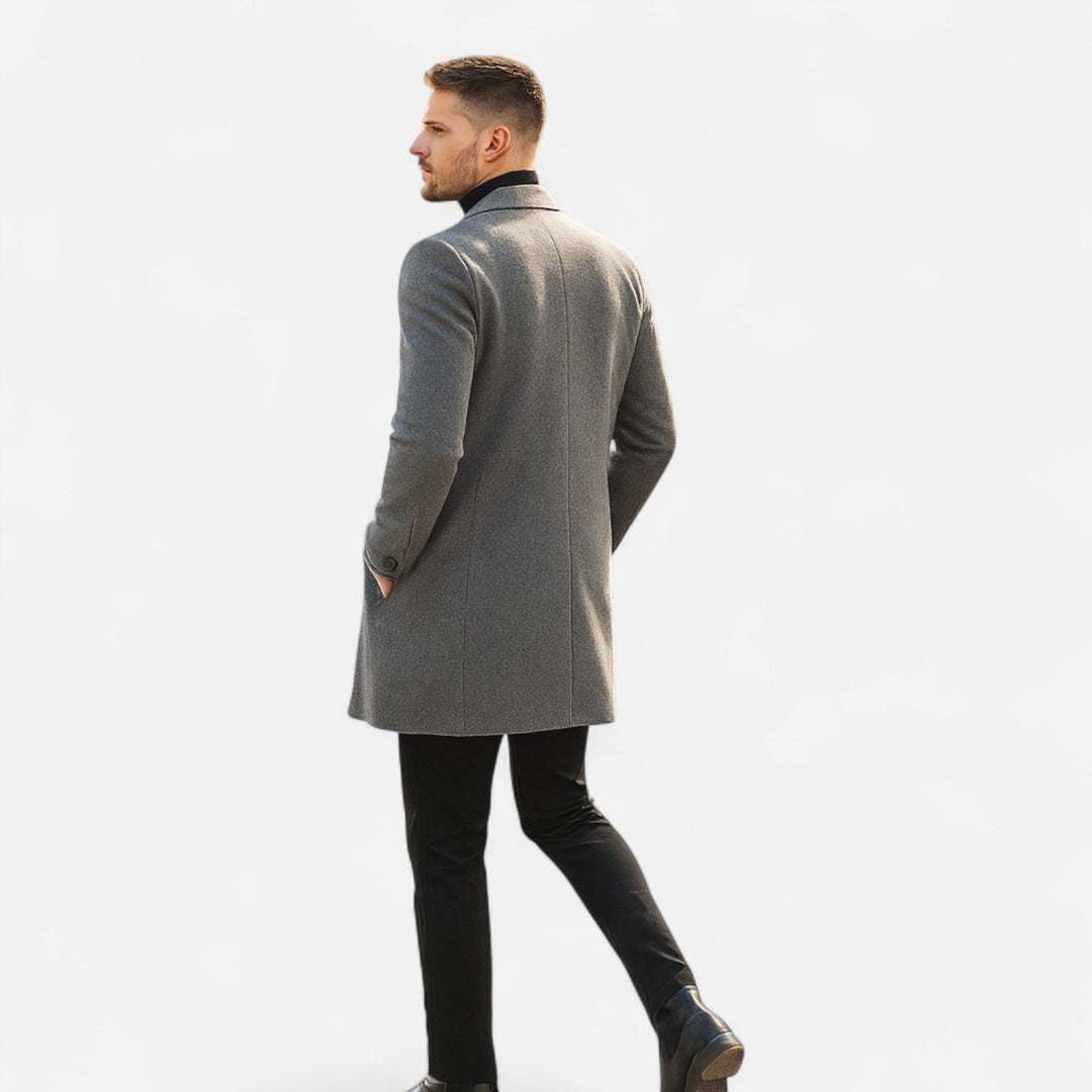 Men’s Classic Prestige Warmth Trench Coat for Every Stride
