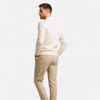 Maglione classico da uomo a girocollo in maglia