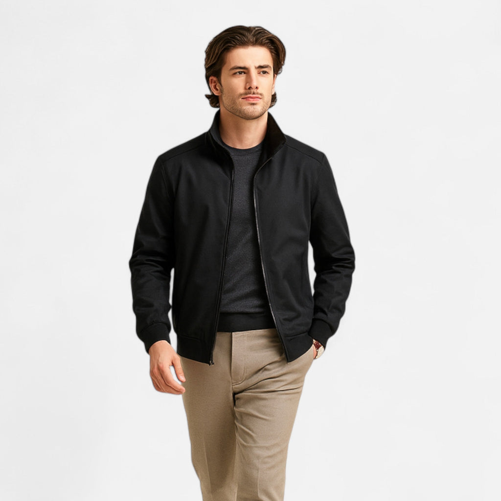Giacca bomber da uomo slim fit