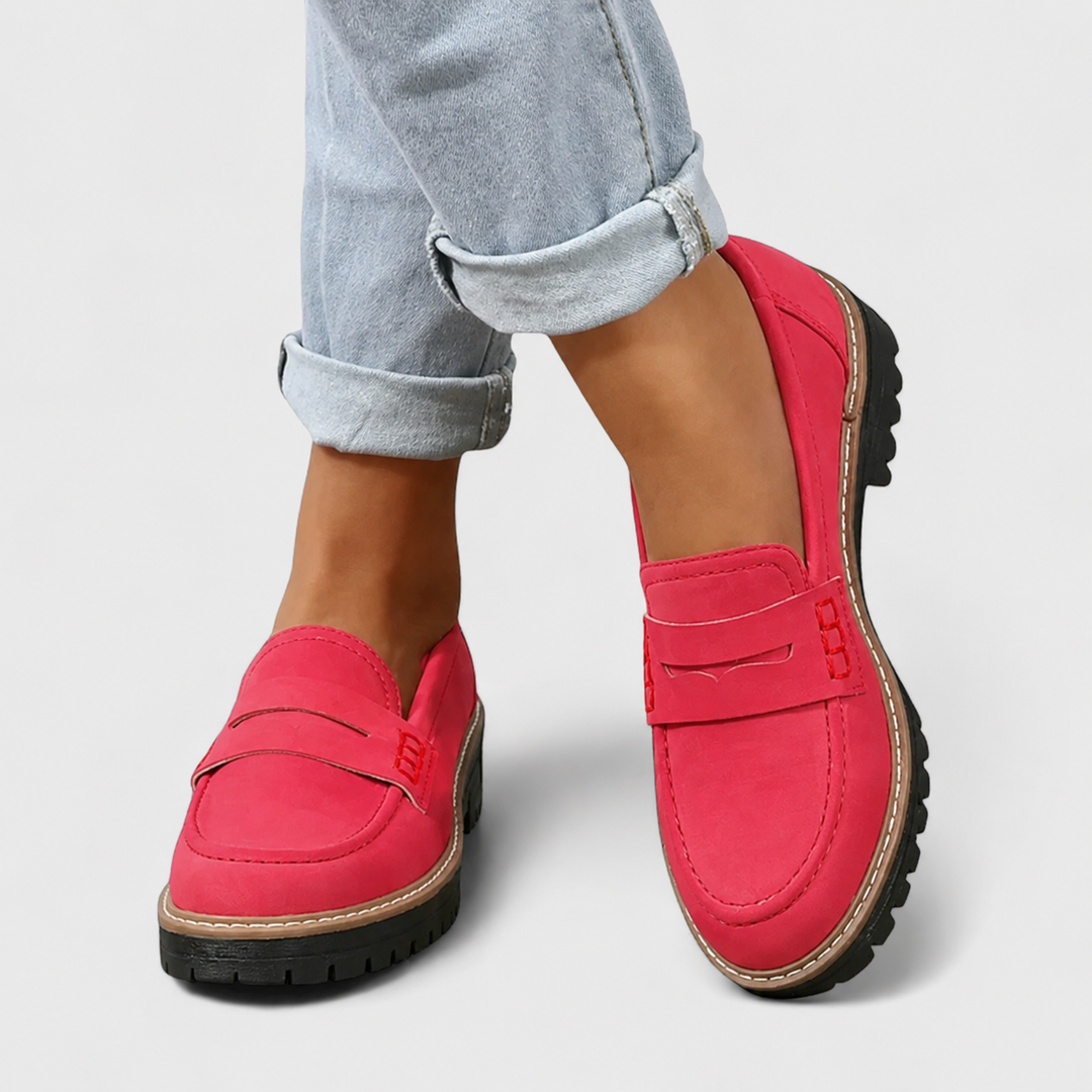 Orthopedic Comfort Loafers with Cushioned Sole