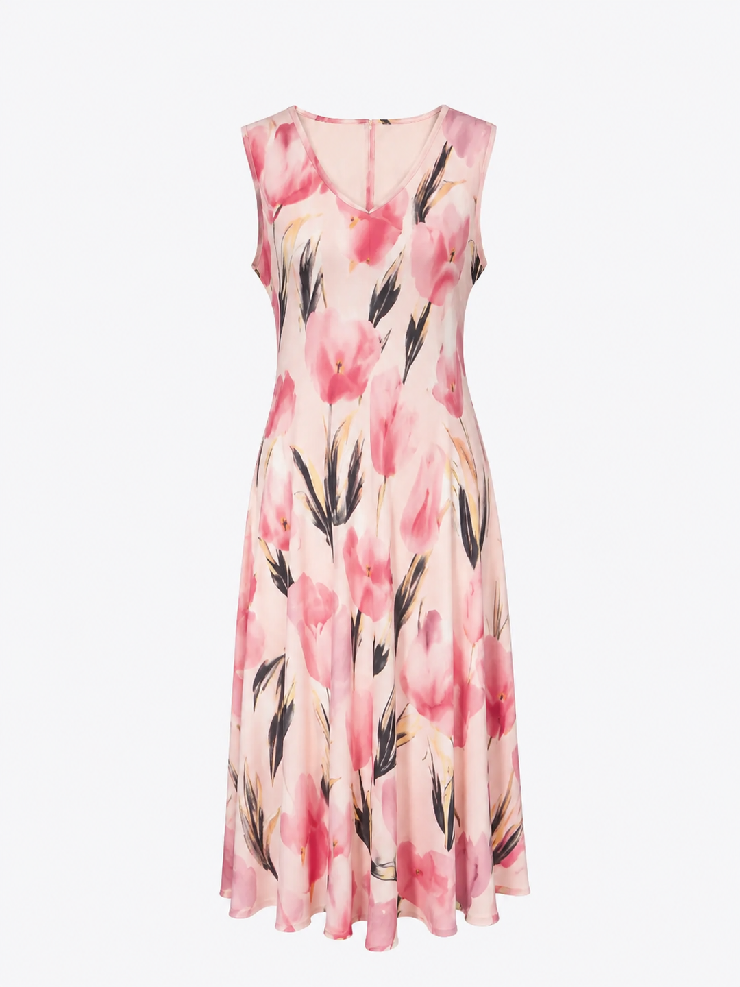 Conjunto de vestido maxi floral y chaqueta