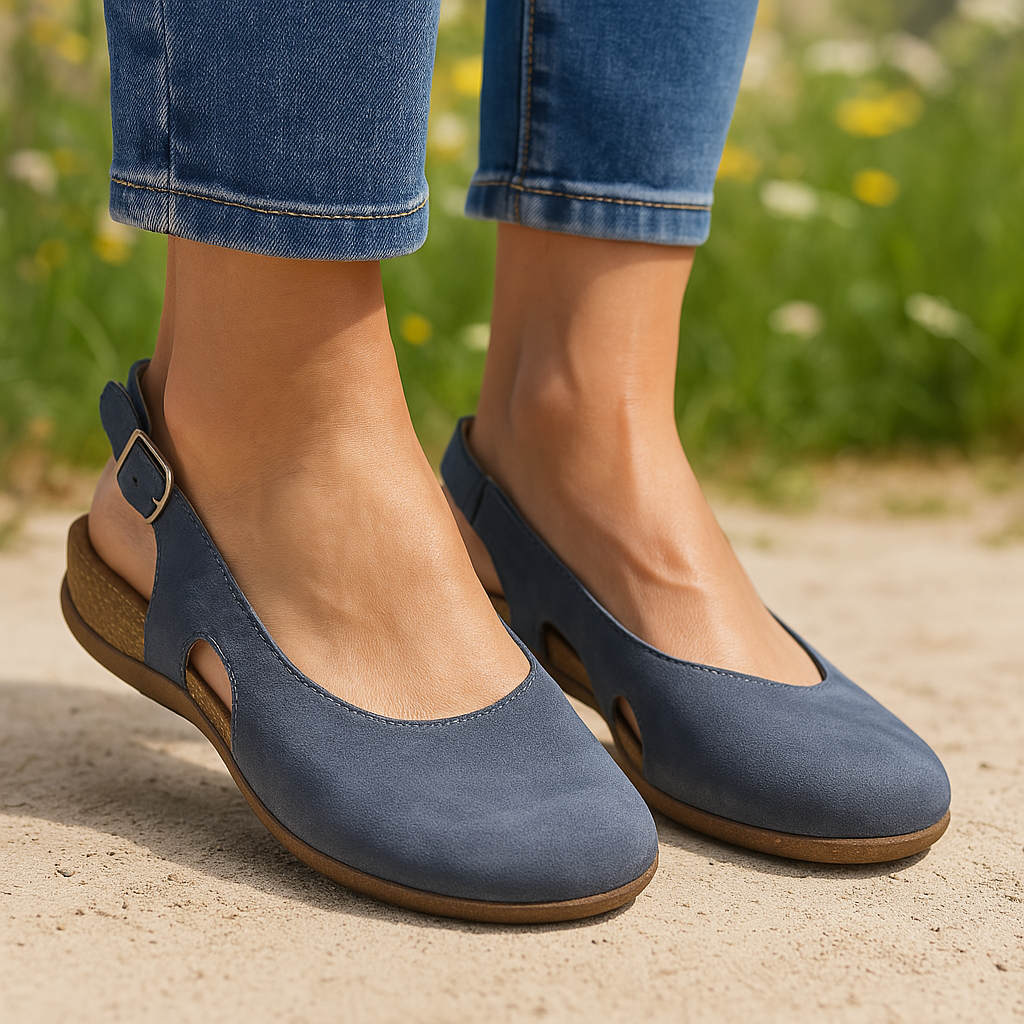 Supportive Sandals with Cushioned Sole