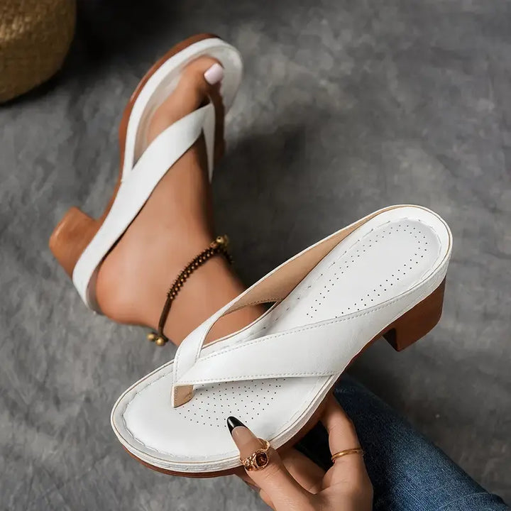 Orthopedic Heel Slippers with Soft Support