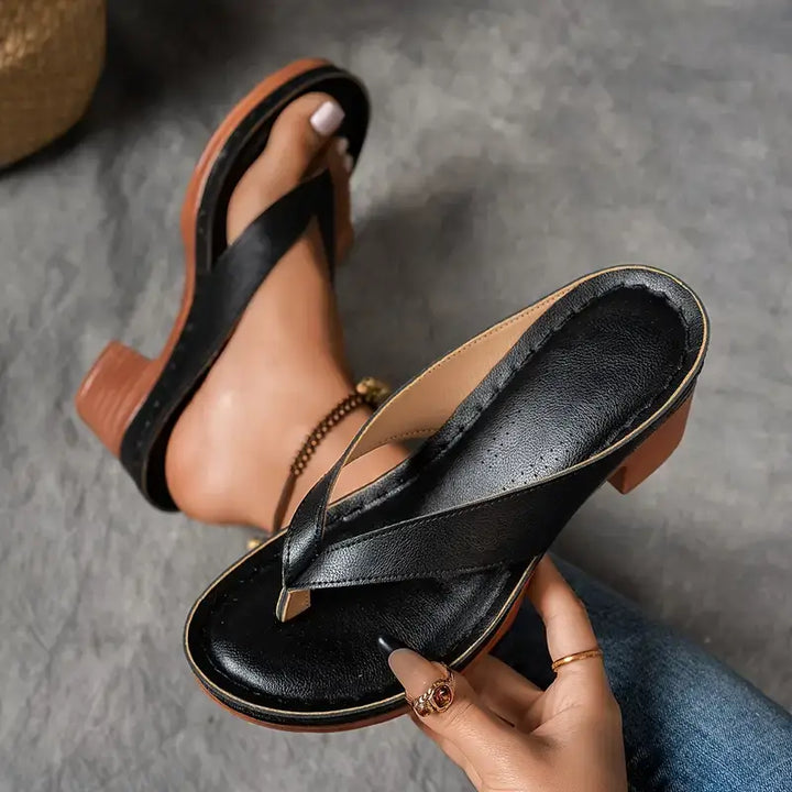 Orthopedic Heel Slippers with Soft Support
