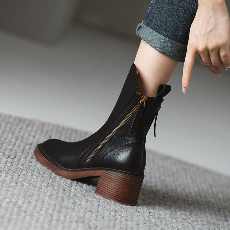 Botas minimalistas cómodas para el tobillo