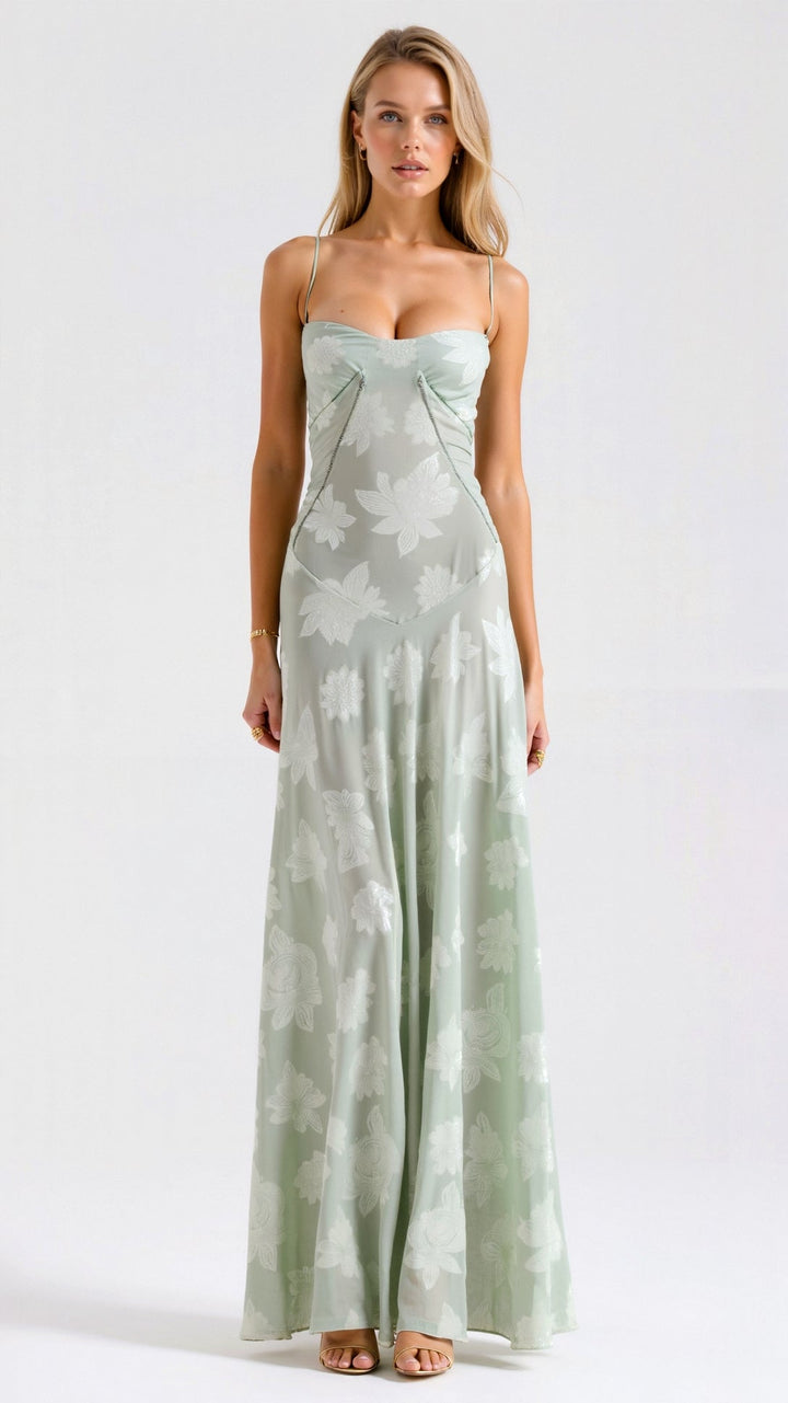 Women's Timeless Harmonious Maxi Wedding Guest Dress