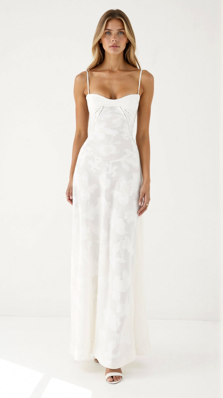 Women's Timeless Harmonious Maxi Wedding Guest Dress