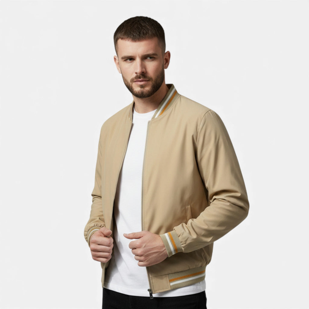 Giacca bomber spessa da uomo per autunno/inverno