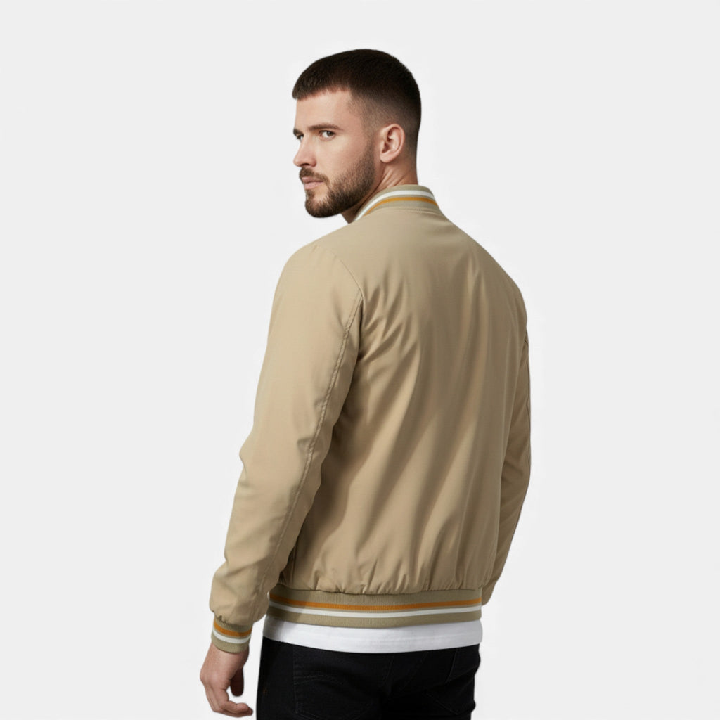 Giacca bomber spessa da uomo per autunno/inverno