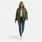 Cappotto Teddy in Pile Heritage da Donna