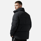 Giacca oversize antivento da uomo con collo alto