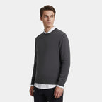 Maglione da uomo a girocollo in maglia