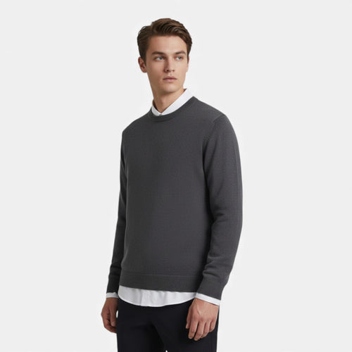 Men's Crew Neck Knit Sweater