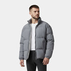 Chaqueta acolchada de lana de cordero para hombre, suave y mullida, para otoño/invierno