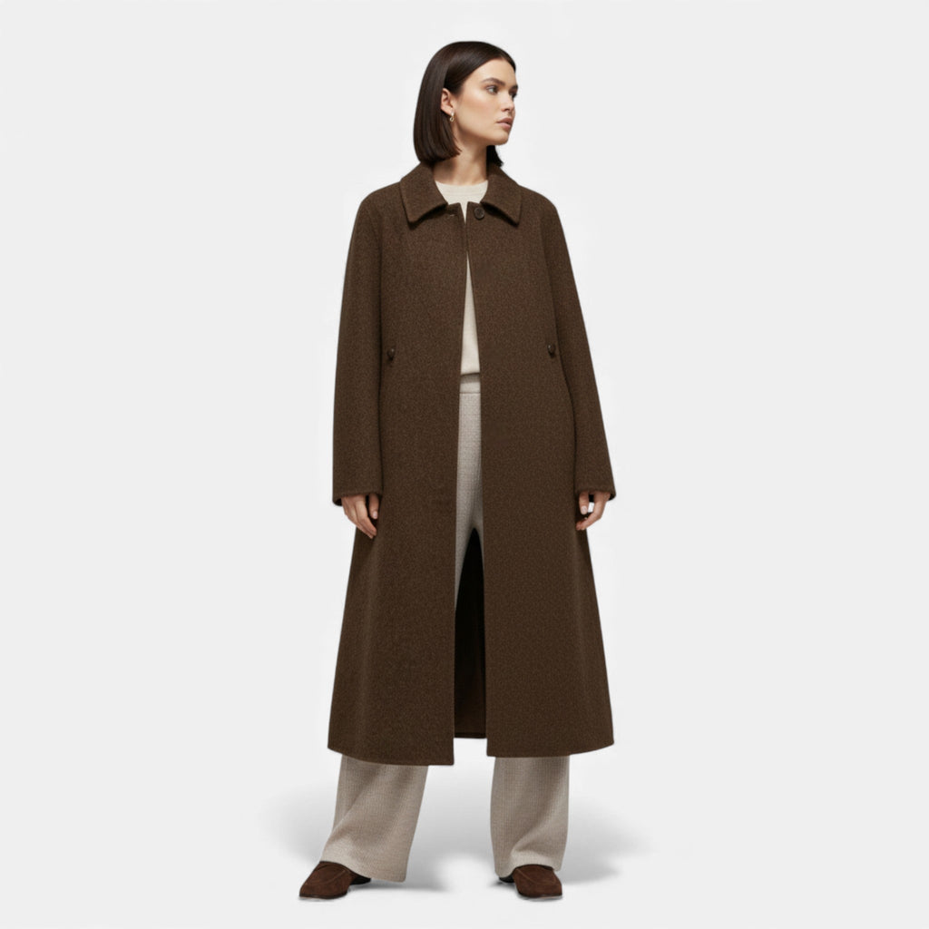 Women’s Structured Long Woollen Winter Coat