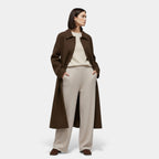 Women’s Structured Long Woollen Winter Coat