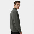 Suéter de punto tipo polo para hombre para otoño/invierno