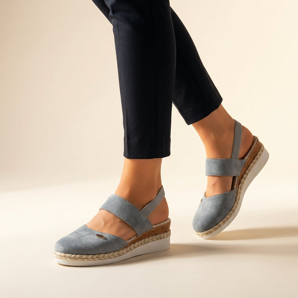 Sandalias ortopédicas de ajuste cómodo para mujer