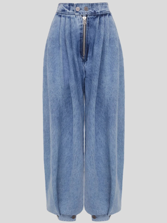 High Waist Balloon Jeans