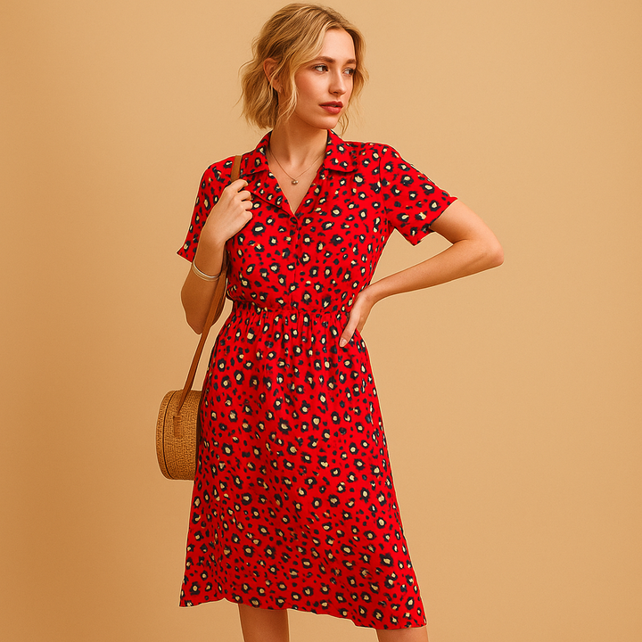 Women's Versatile Breezy Midi A-Line Summer Dresses with V-Neckline – Kelsey & Sincere Women's Versatile Breezy Midi A-Line Summer Dresses with V-Neckline – Kelsey & Sincere