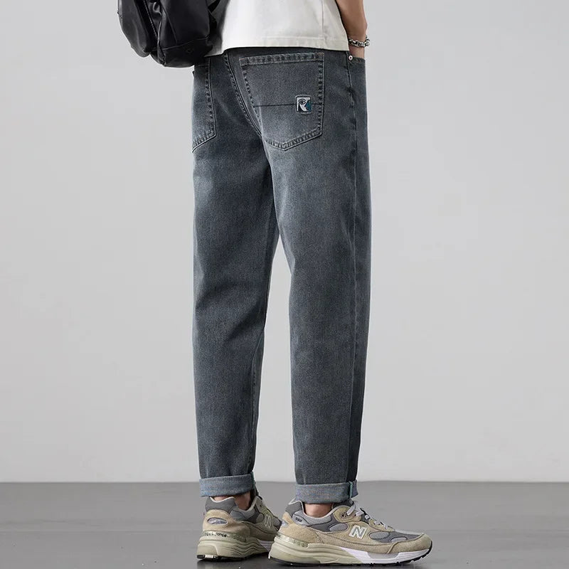 Smart casual adventure wide-fit baggy jeans for Men