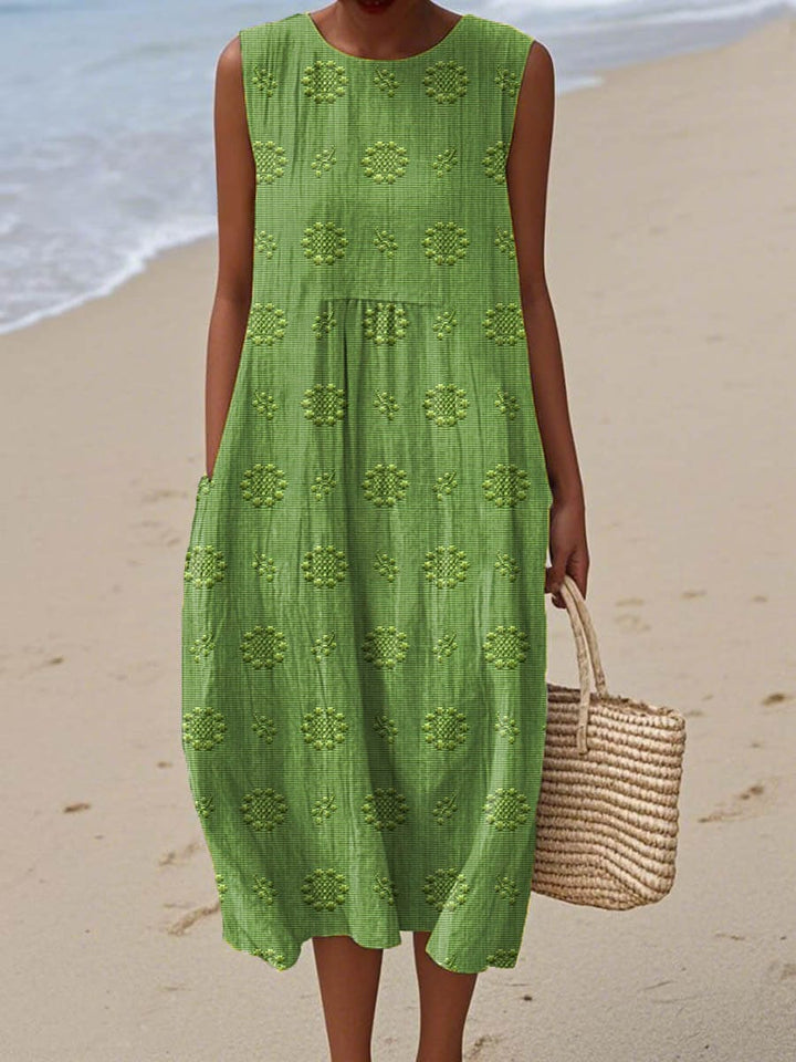 Women's Casual Timeless Elegant Flowy Airy Maxi Dress