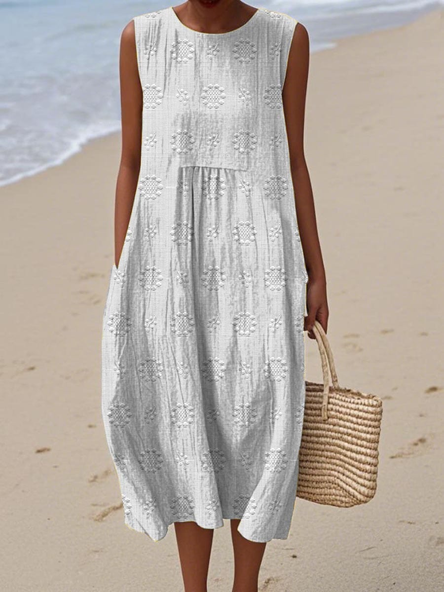 Women's Casual Timeless Elegant Flowy Airy Maxi Dress