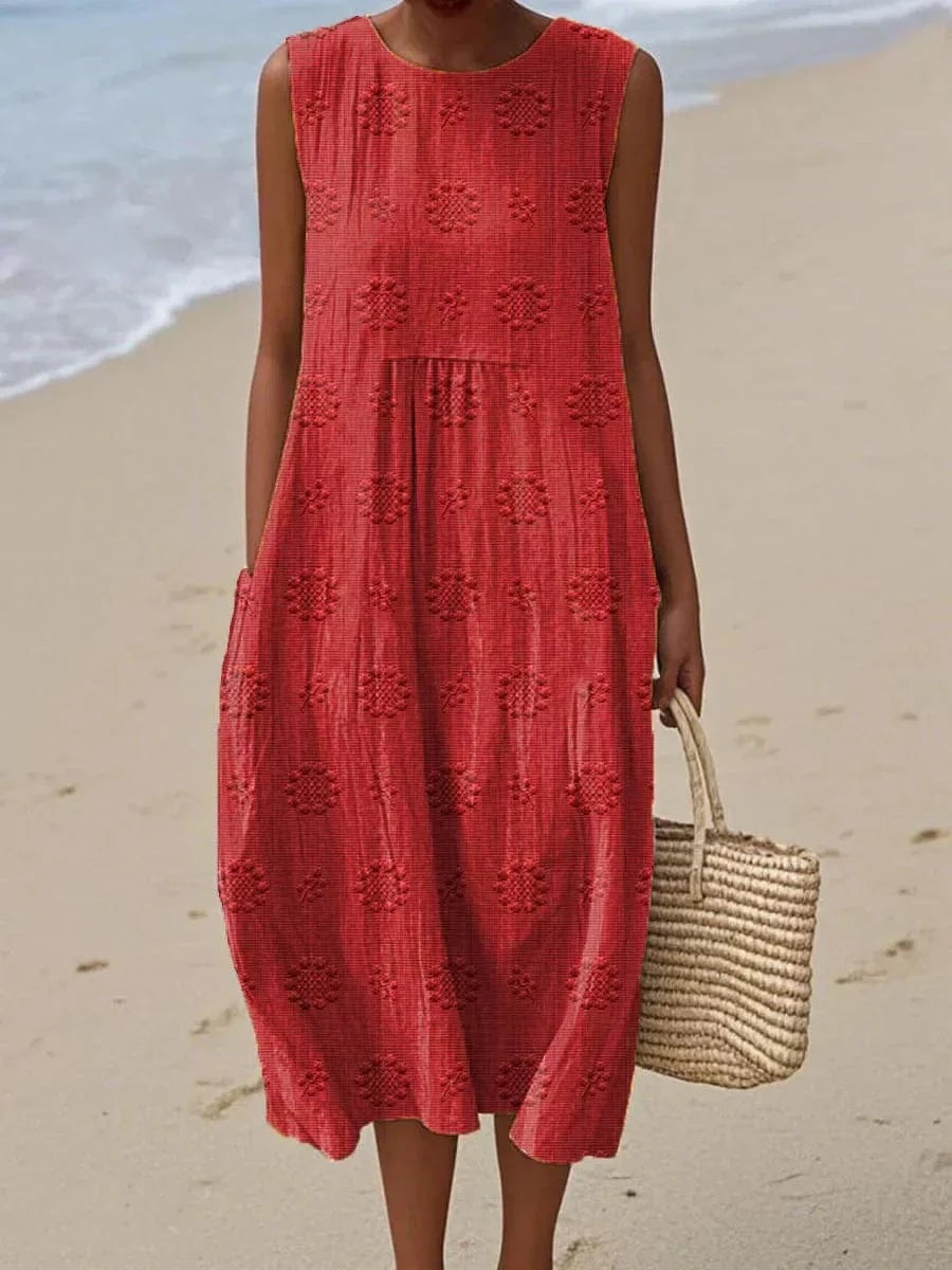 Women's Casual Timeless Elegant Flowy Airy Maxi Dress