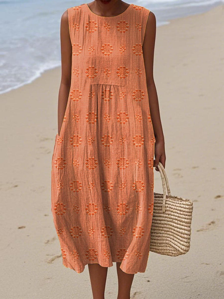 Women's Casual Timeless Elegant Flowy Airy Maxi Dress