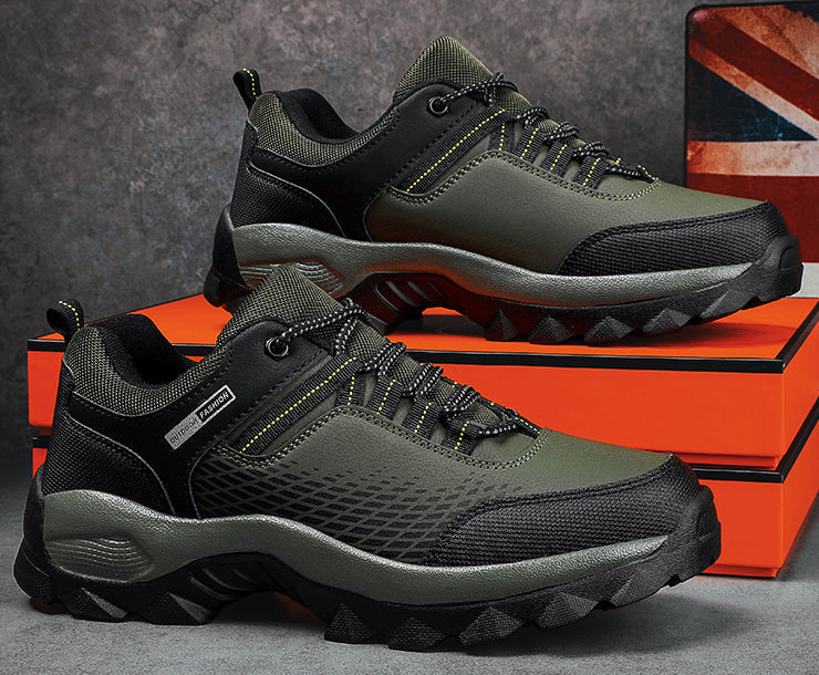 Men's Outdoor Barefoot Hiking Boots with Flexible Sole
