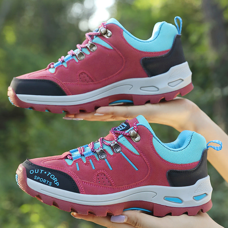 Men's Sporty Non-Slip Sole Hiking Boots for Adventure