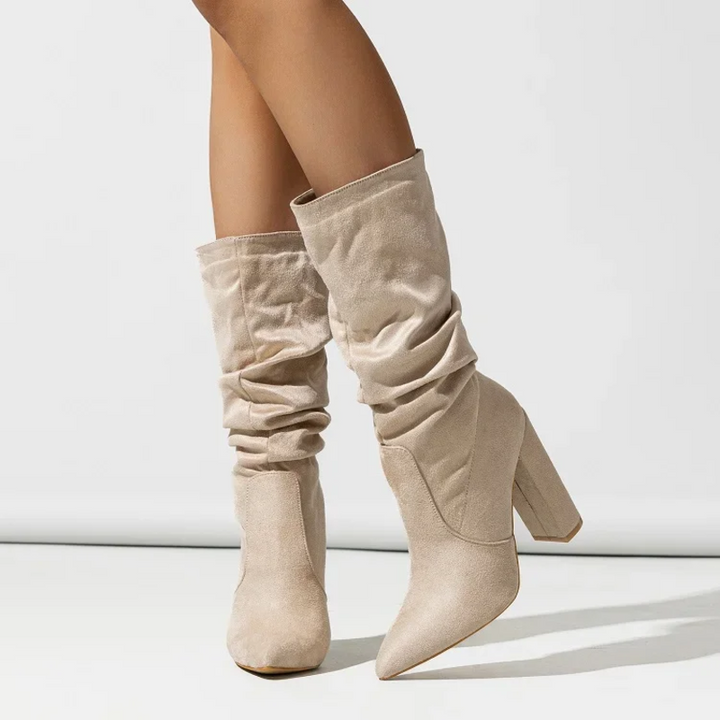 Slouch Style Knee Boots