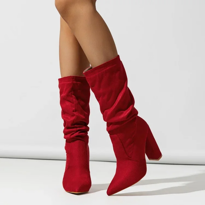 Slouch Style Knee Boots