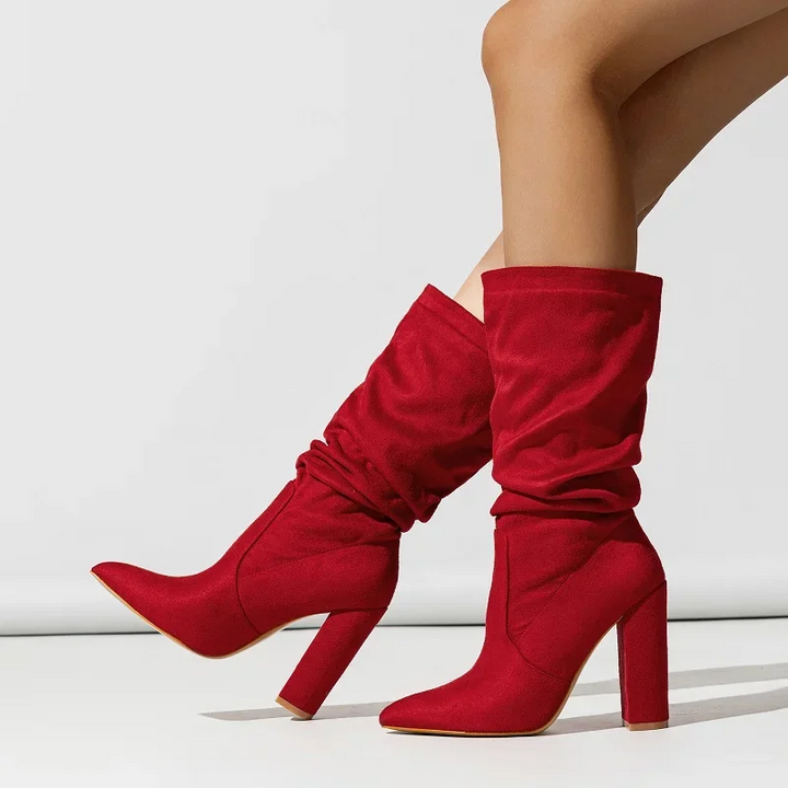 Slouch Style Knee Boots